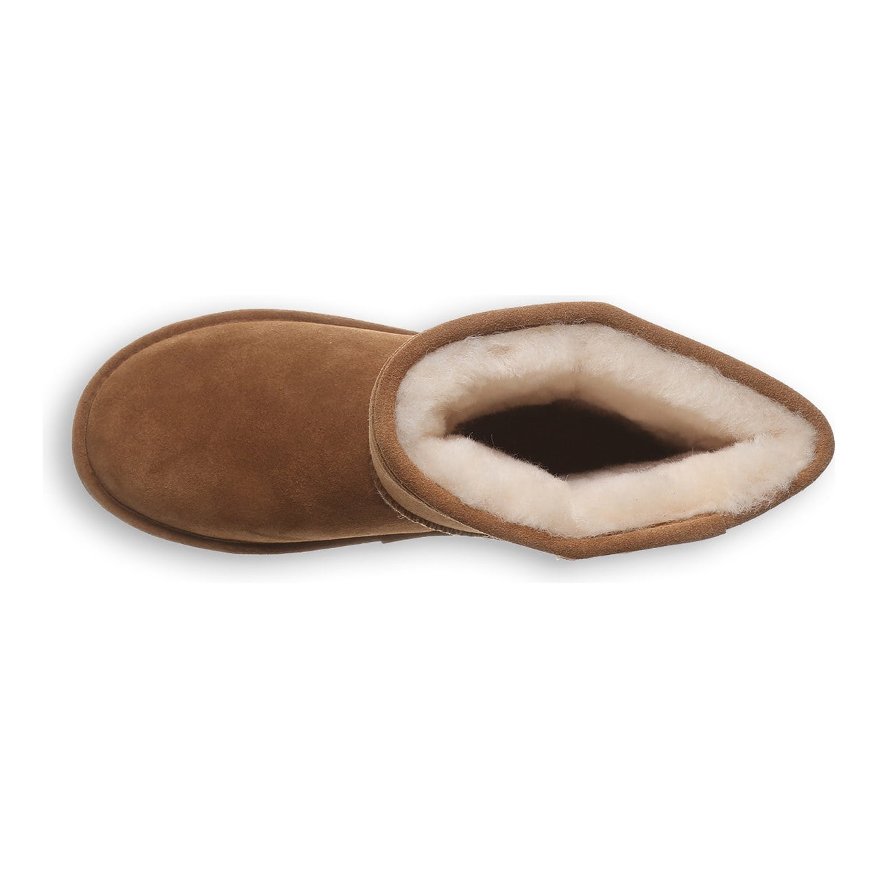 Bearpaw Elle Short - Women's Snow Boot - 1962W - HICKORY - top view