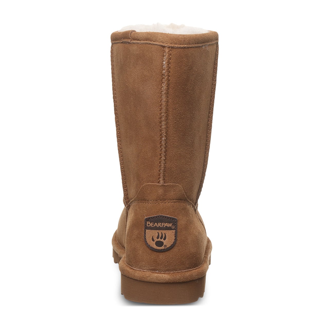 Bearpaw Elle Short - Women's Snow Boot - 1962W - HICKORY - back view