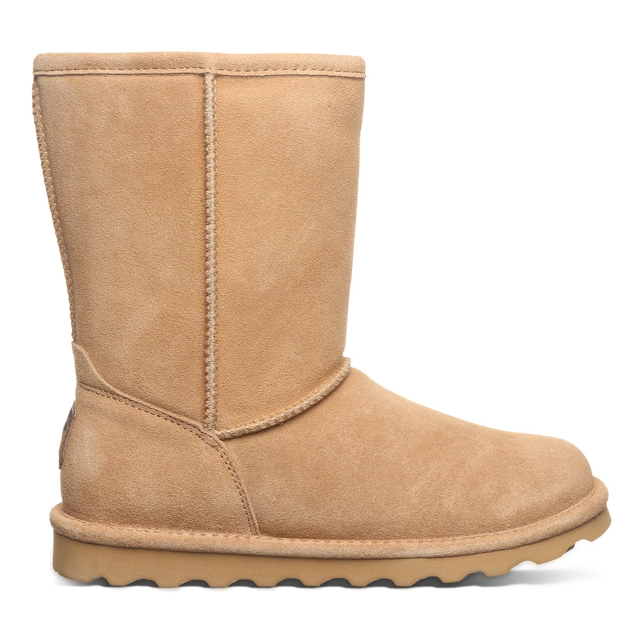 Bearpaw Elle Short - Women's Snow Boot - 1962W - ICED COFFEE - side view 2