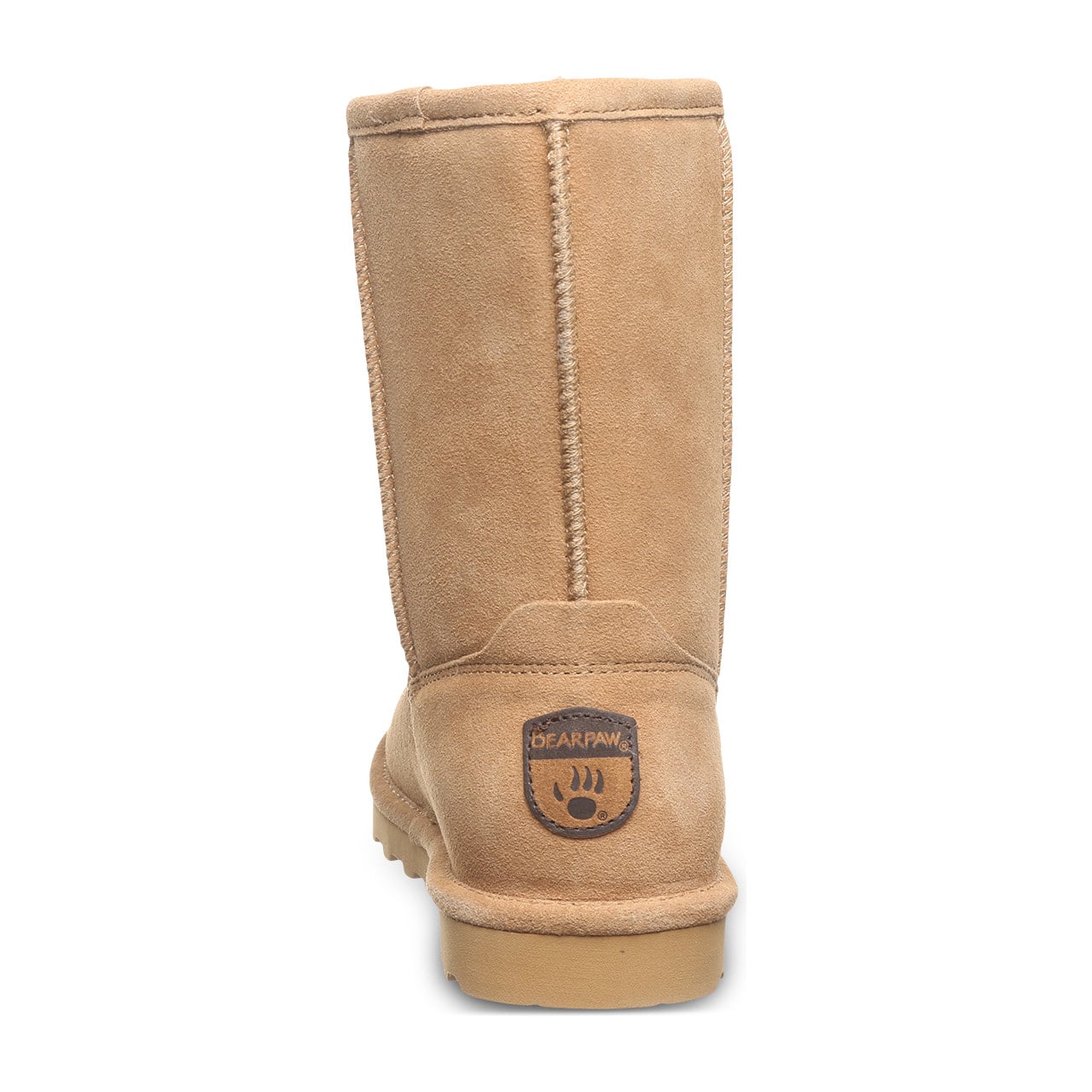 Bearpaw Elle Short - Women's Snow Boot - 1962W - ICED COFFEE - back view