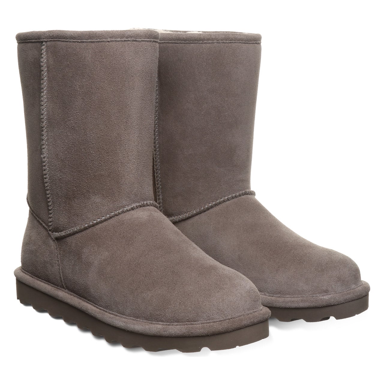 Bearpaw Elle Short - Women's Snow Boot - 1962W - MOREL - pair view