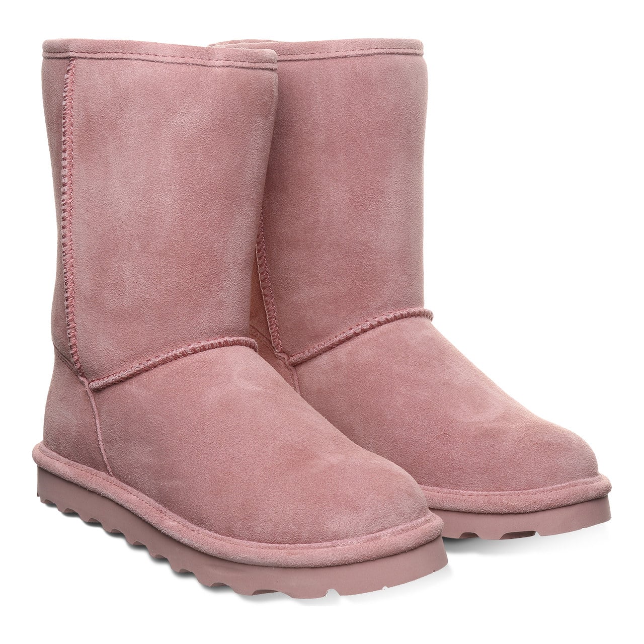 Bearpaw Elle Short - Women's Snow Boot - 1962W - PEONY - pair view