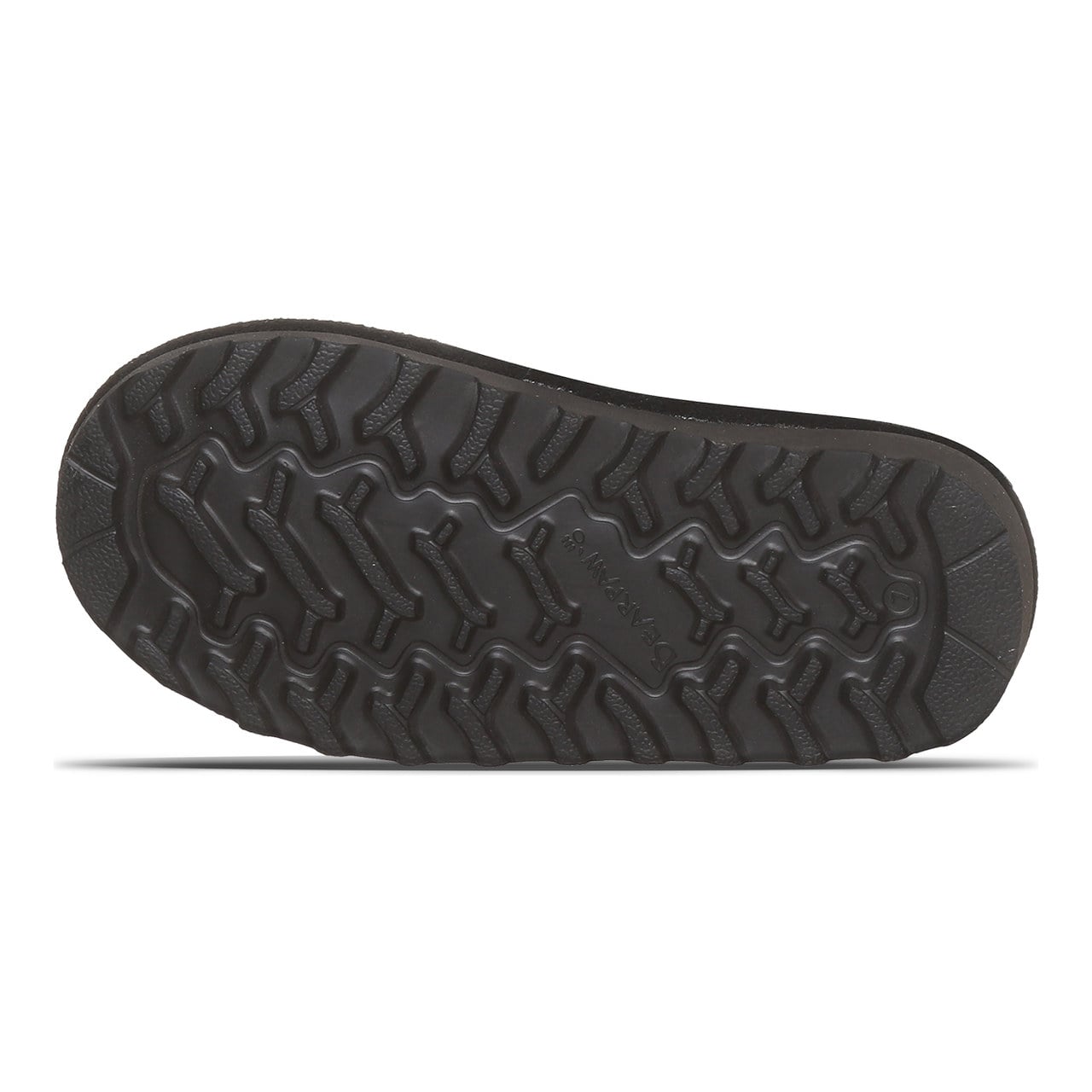 Bearpaw Elle Toddler Zipper - Toddler's Boots - 1962tz - BLACK - bottom view