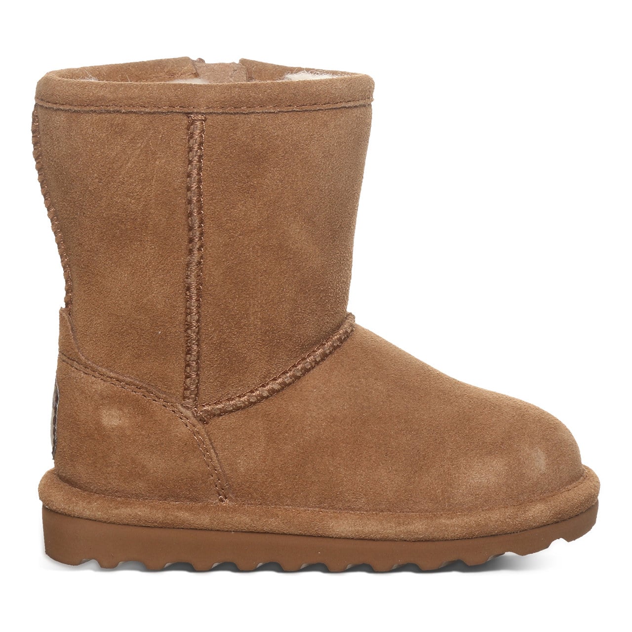 Bearpaw Elle Toddler Zipper - Toddler's Boots - 1962tz - HICKORY - side view 2