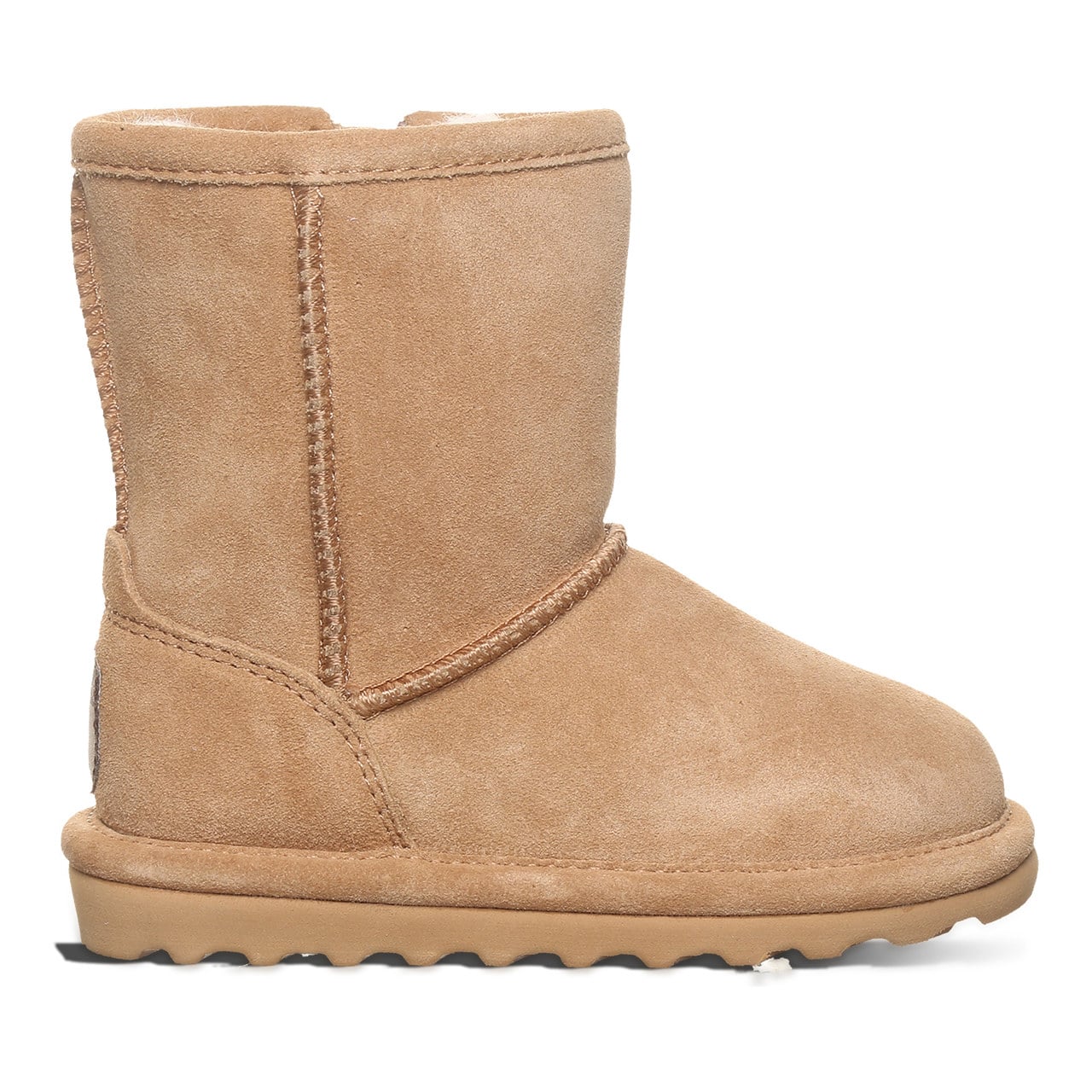 Bearpaw Elle Toddler Zipper - Toddler's Boots - 1962tz - ICED COFFEE - side view 2