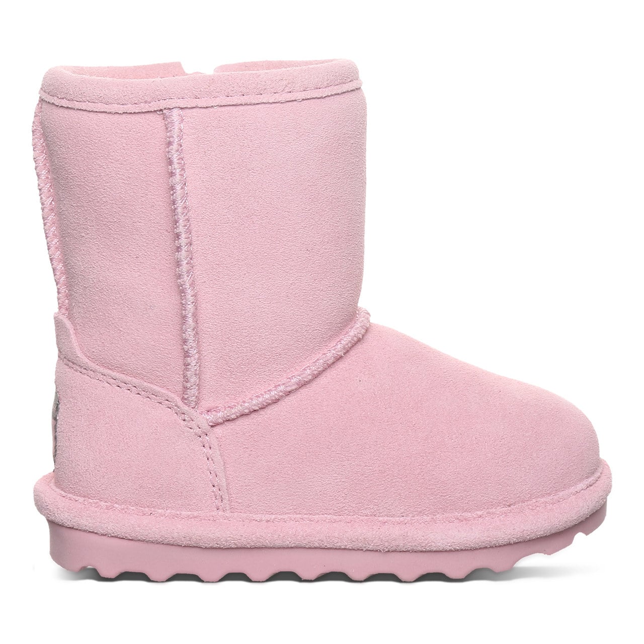Bearpaw Elle Toddler Zipper - Toddler's Boots - 1962tz - Pink Lemonade - side view 2