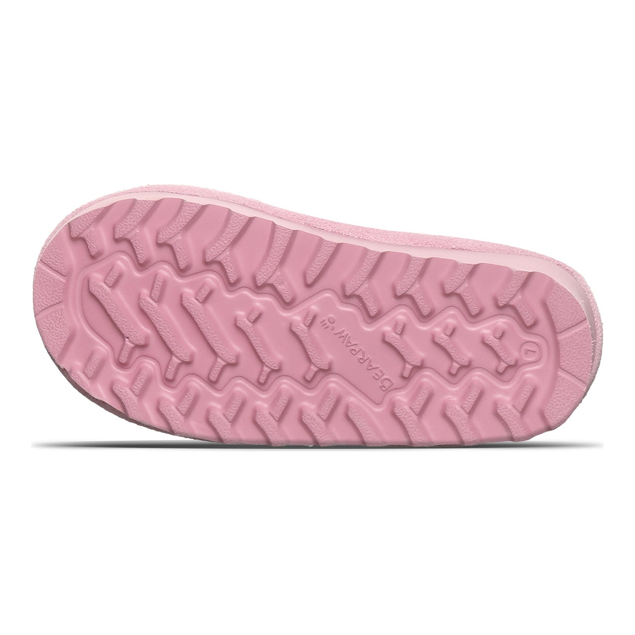 Bearpaw Elle Toddler Zipper - Toddler's Boots - 1962tz - Pink Lemonade - bottom view