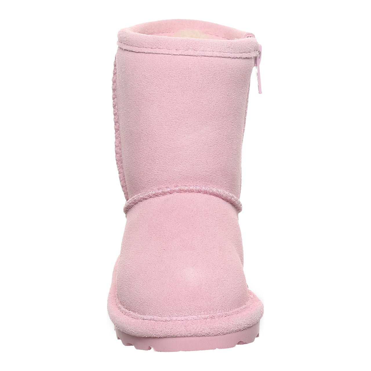 Bearpaw Elle Toddler Zipper - Toddler's Boots - 1962tz - Pink Lemonade - front view