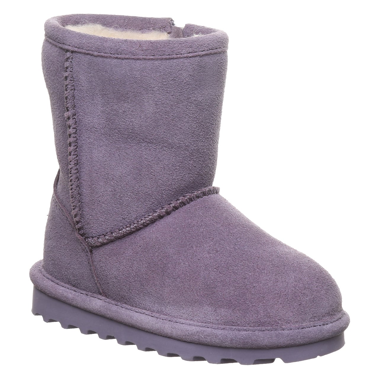 Bearpaw Elle Toddler Zipper - Toddler's Boots - 1962tz - PURPLE SAGE - angle main