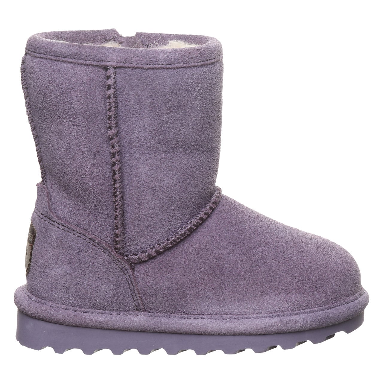 Bearpaw Elle Toddler Zipper - Toddler's Boots - 1962tz - PURPLE SAGE - side view 2