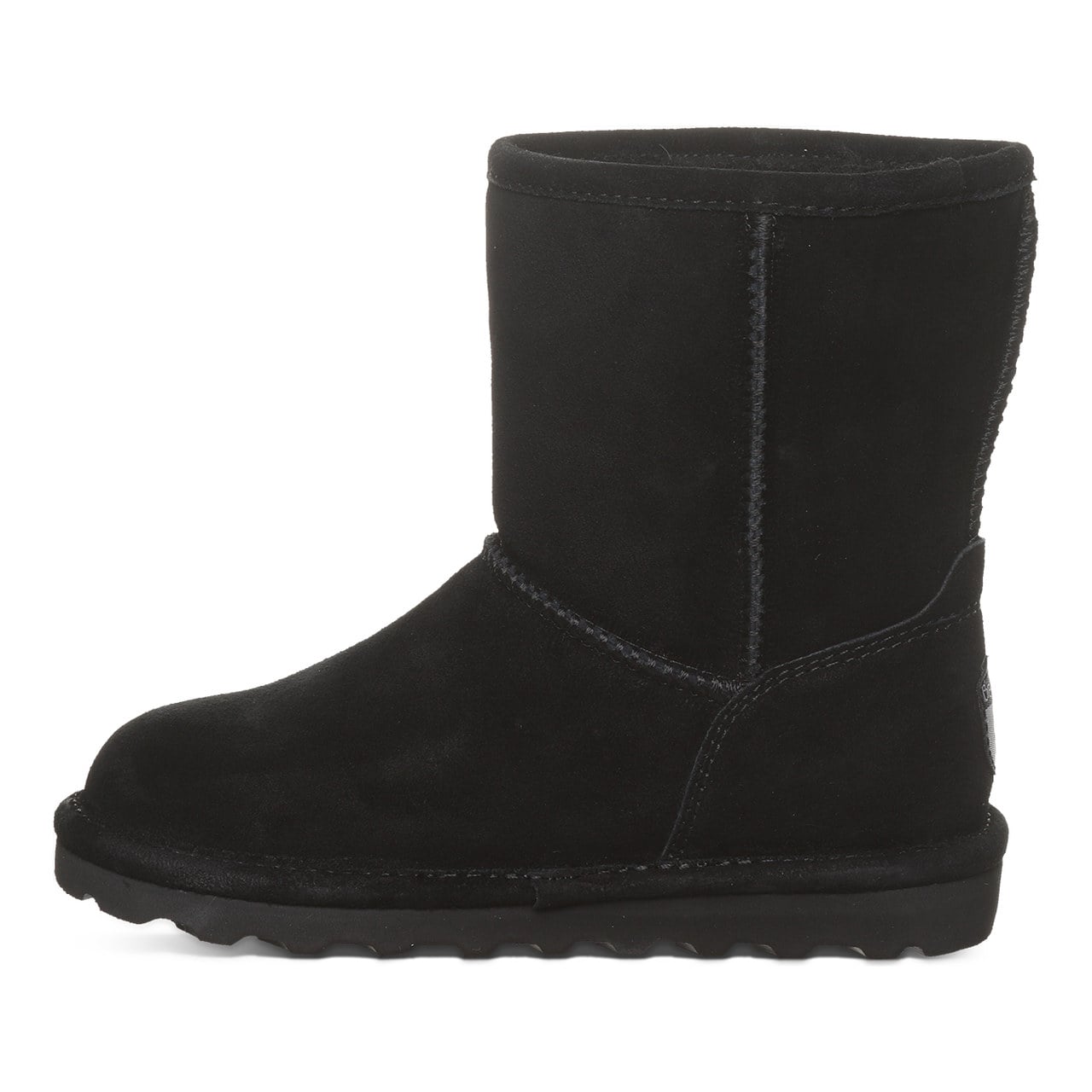 Bearpaw Elle Youth Youth's Casual Boots - 1962y - BLACK - side view