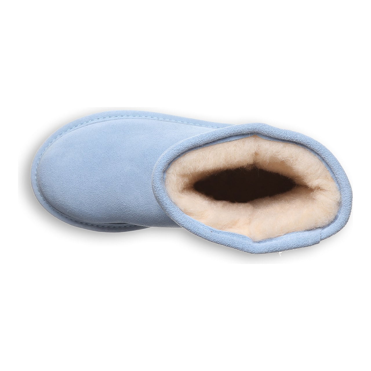 Bearpaw Elle Youth Youth's Casual Boots - 1962y - BLISSFUL BLUE - top view