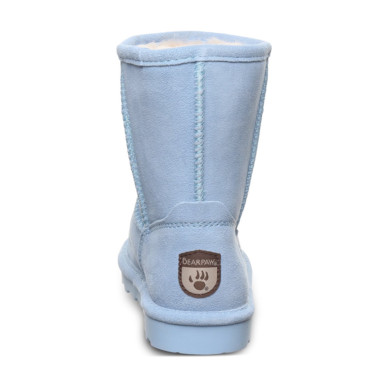 Bearpaw Elle Youth Youth's Casual Boots - 1962y - BLISSFUL BLUE - back view