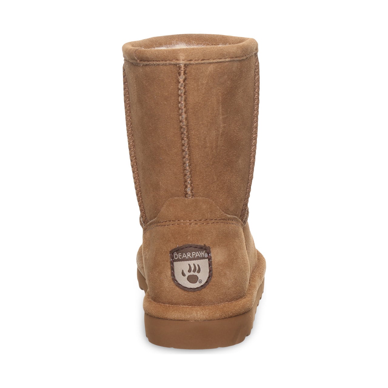 Bearpaw Elle Youth Youth's Casual Boots - 1962y - HICKORY - back view