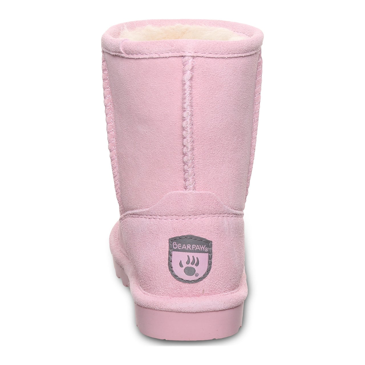 Bearpaw Elle Youth Youth's Casual Boots - 1962y - Pink Lemonade - back view