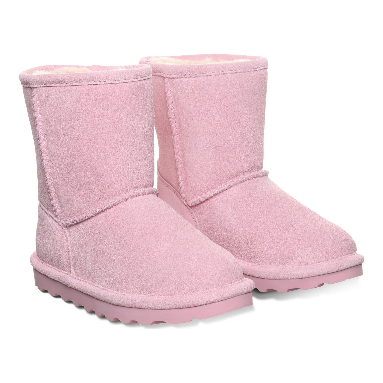 Bearpaw Elle Youth Youth's Casual Boots - 1962y - Pink Lemonade - pair view