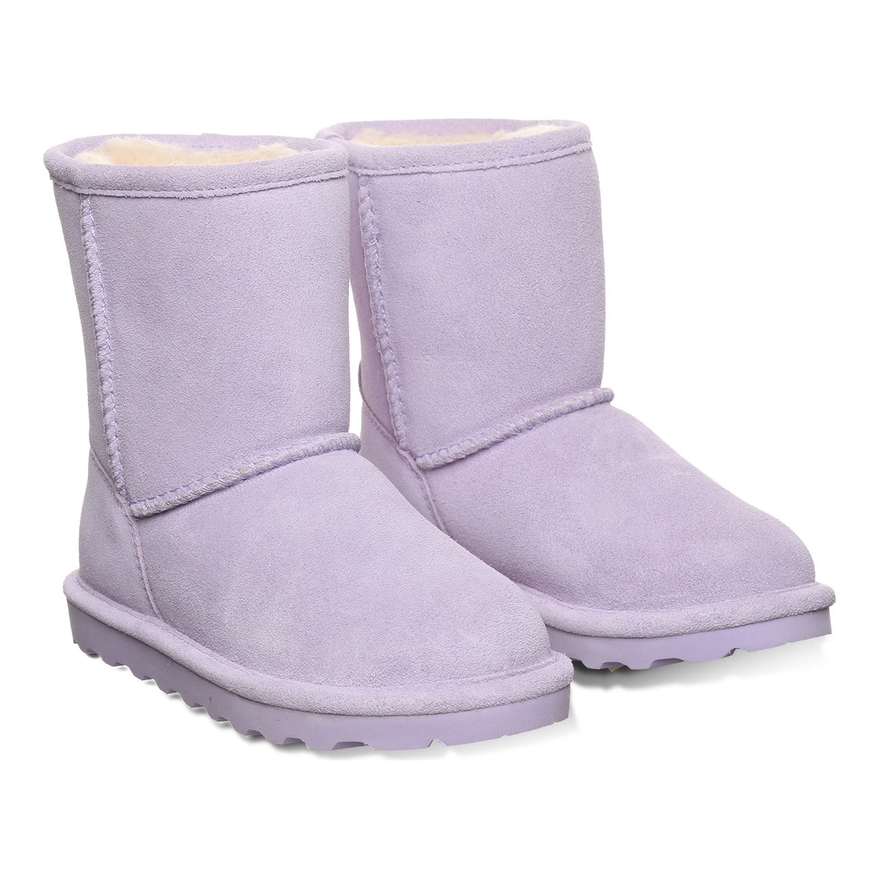 Bearpaw Elle Youth Youth's Casual Boots - 1962y - Washed Lavender - pair view