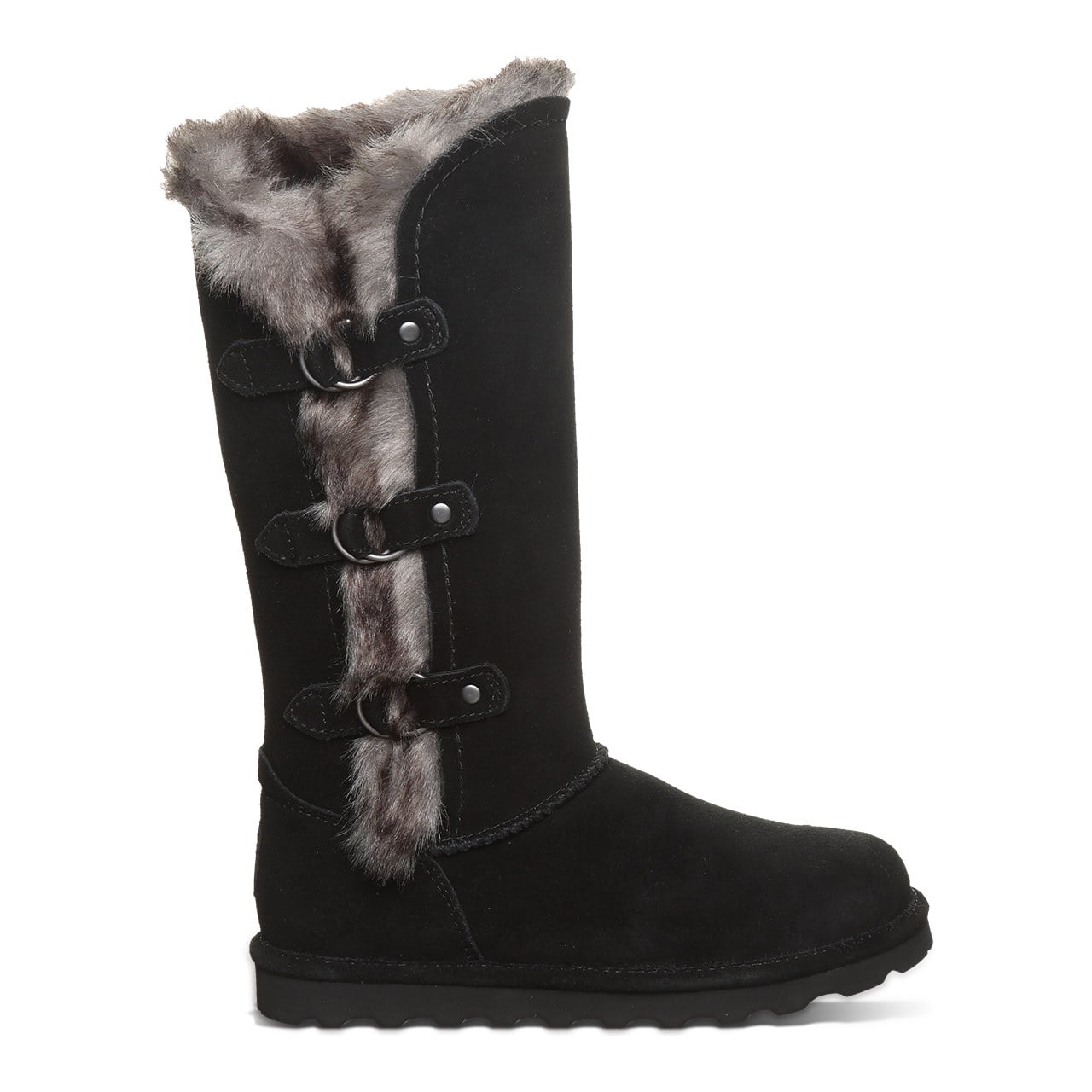 Bearpaw Emery II Women's Winter Boots - Black - side view 2