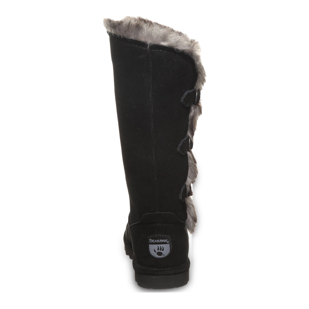 Bearpaw Emery II Women's Winter Boots - Black - back view