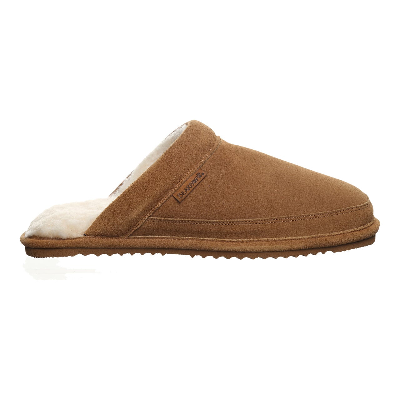 Bearpaw Ezrah Men's Easy-On Slippers - Hickory - side view 2