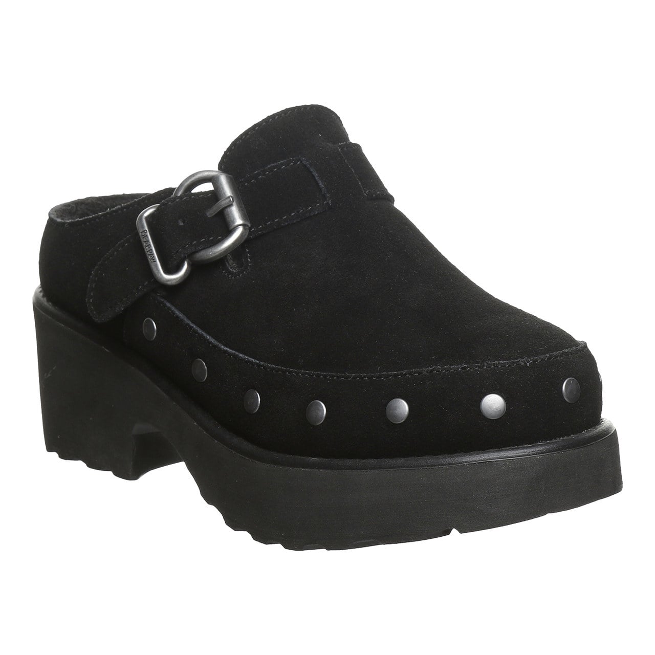 Bearpaw Falyn Women's Slip-On Clogs - Black - angle main
