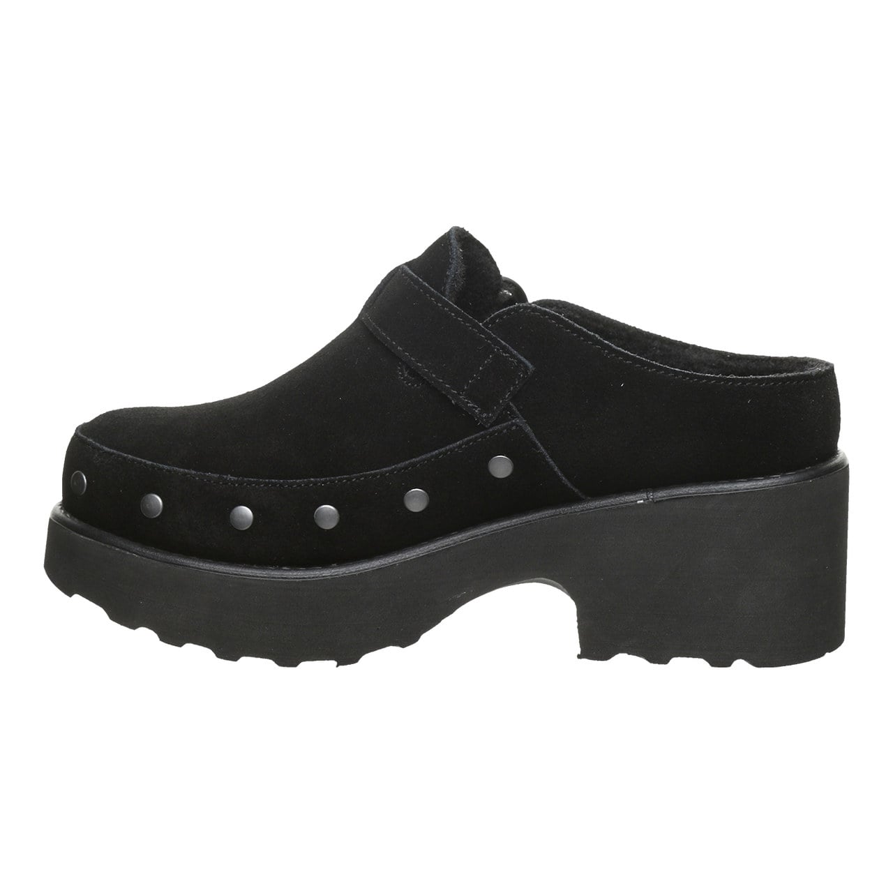 Bearpaw Falyn Women's Slip-On Clogs - Black - side view