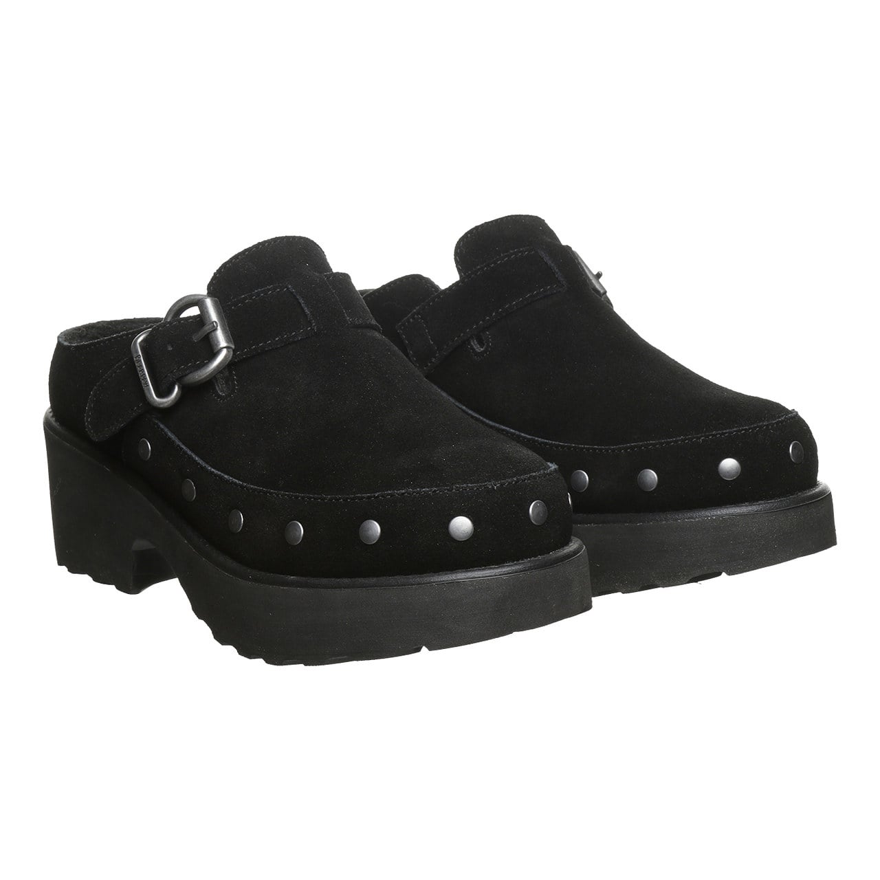 Bearpaw Falyn Women's Slip-On Clogs - Black - pair view