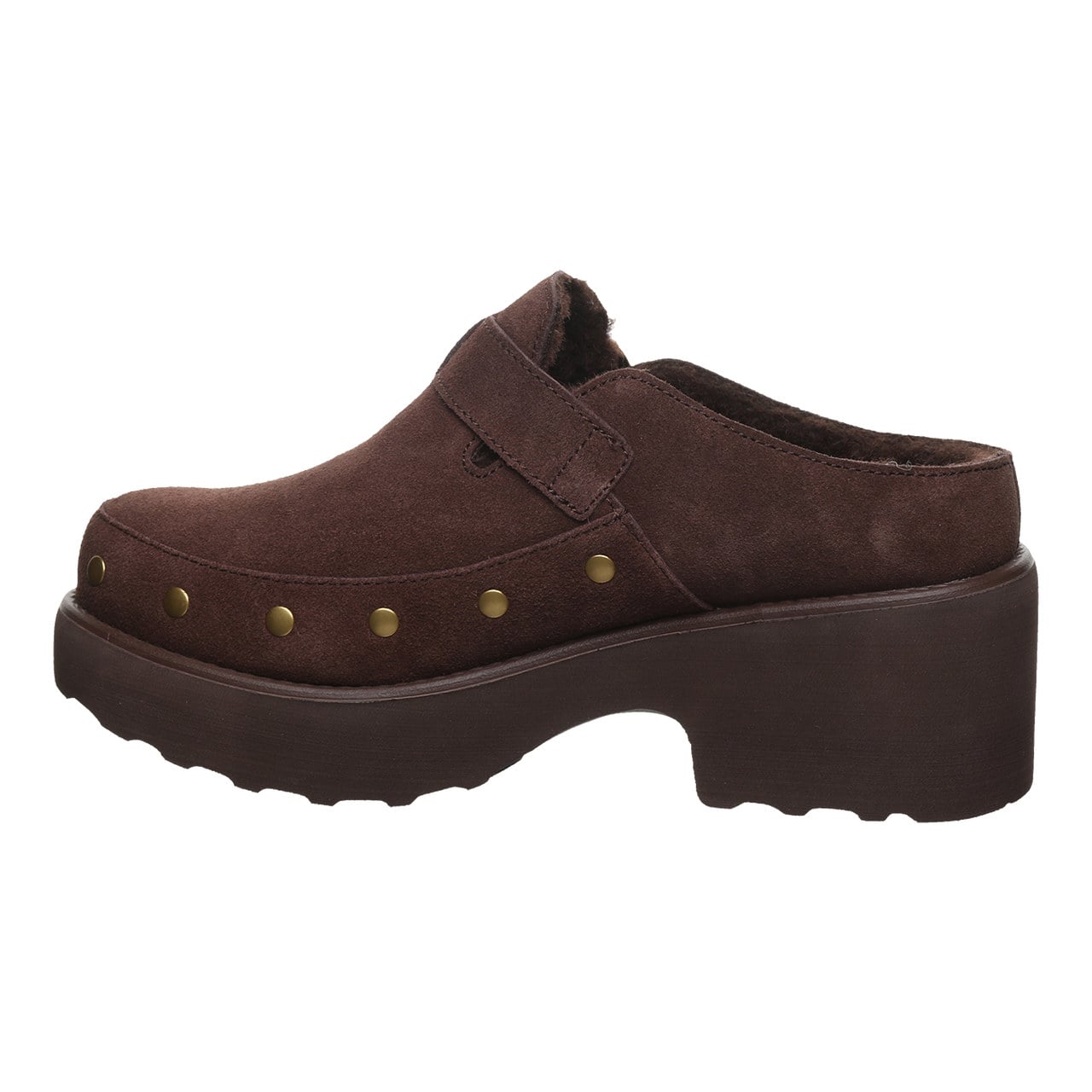 Bearpaw Falyn Women's Slip-On Clogs - Chicory - side view