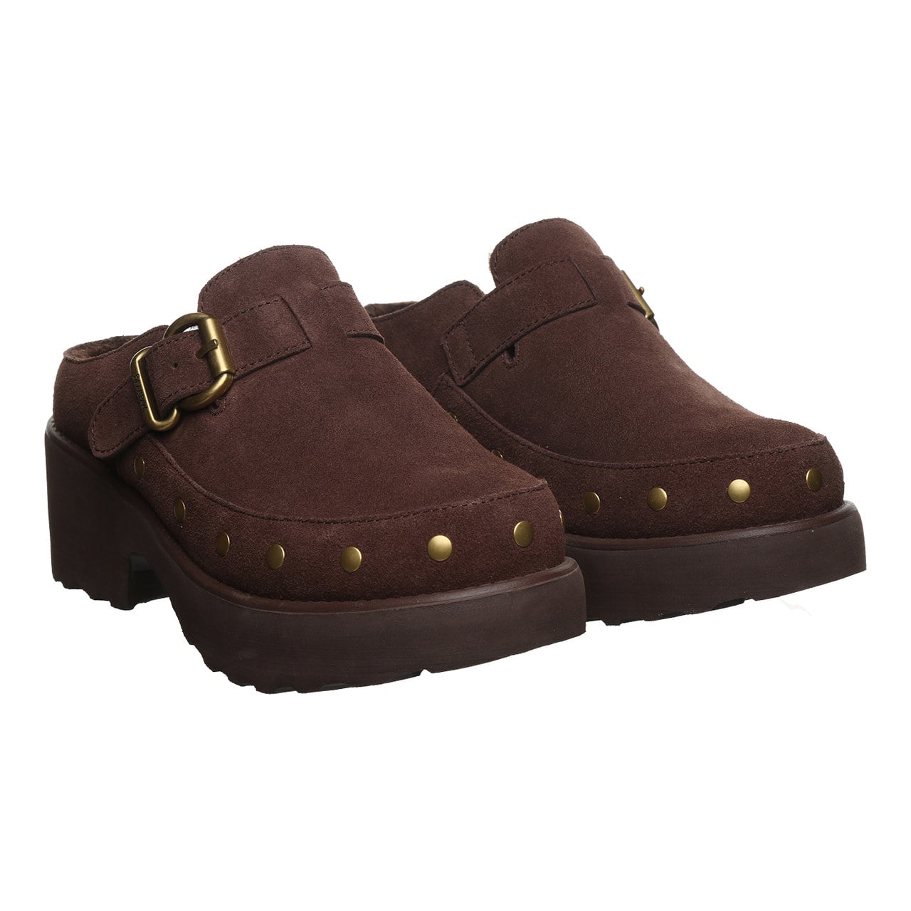 Bearpaw Falyn Women's Slip-On Clogs - Chicory - pair view