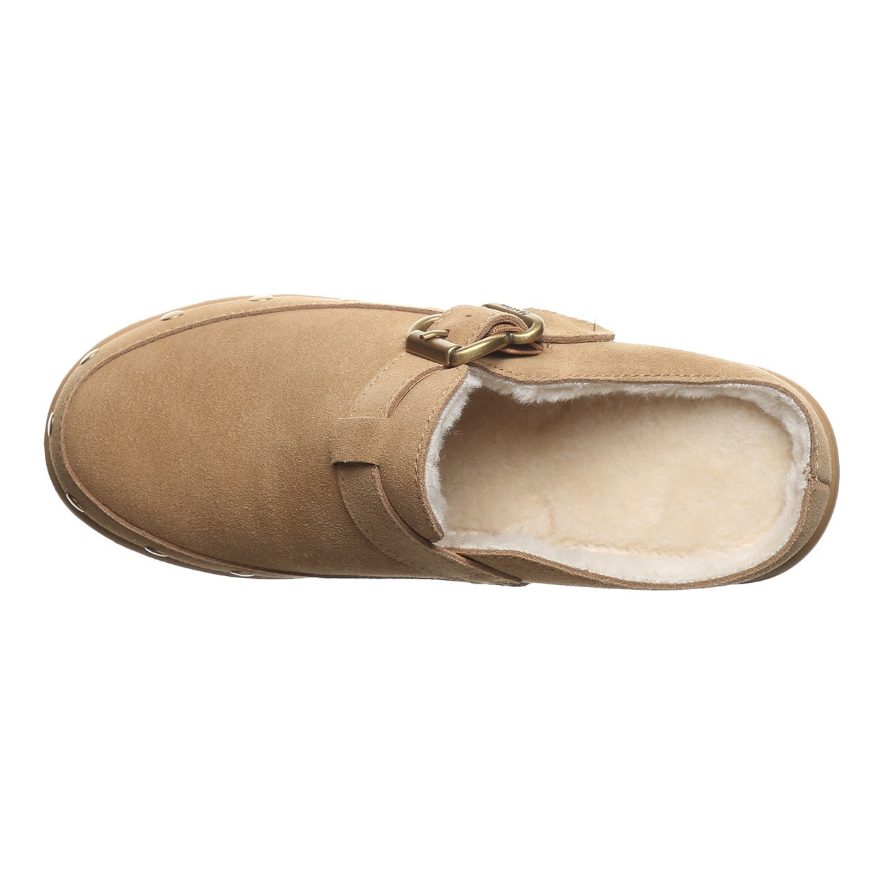 Bearpaw Falyn Women's Slip-On Clogs - Iced Coffee - top view