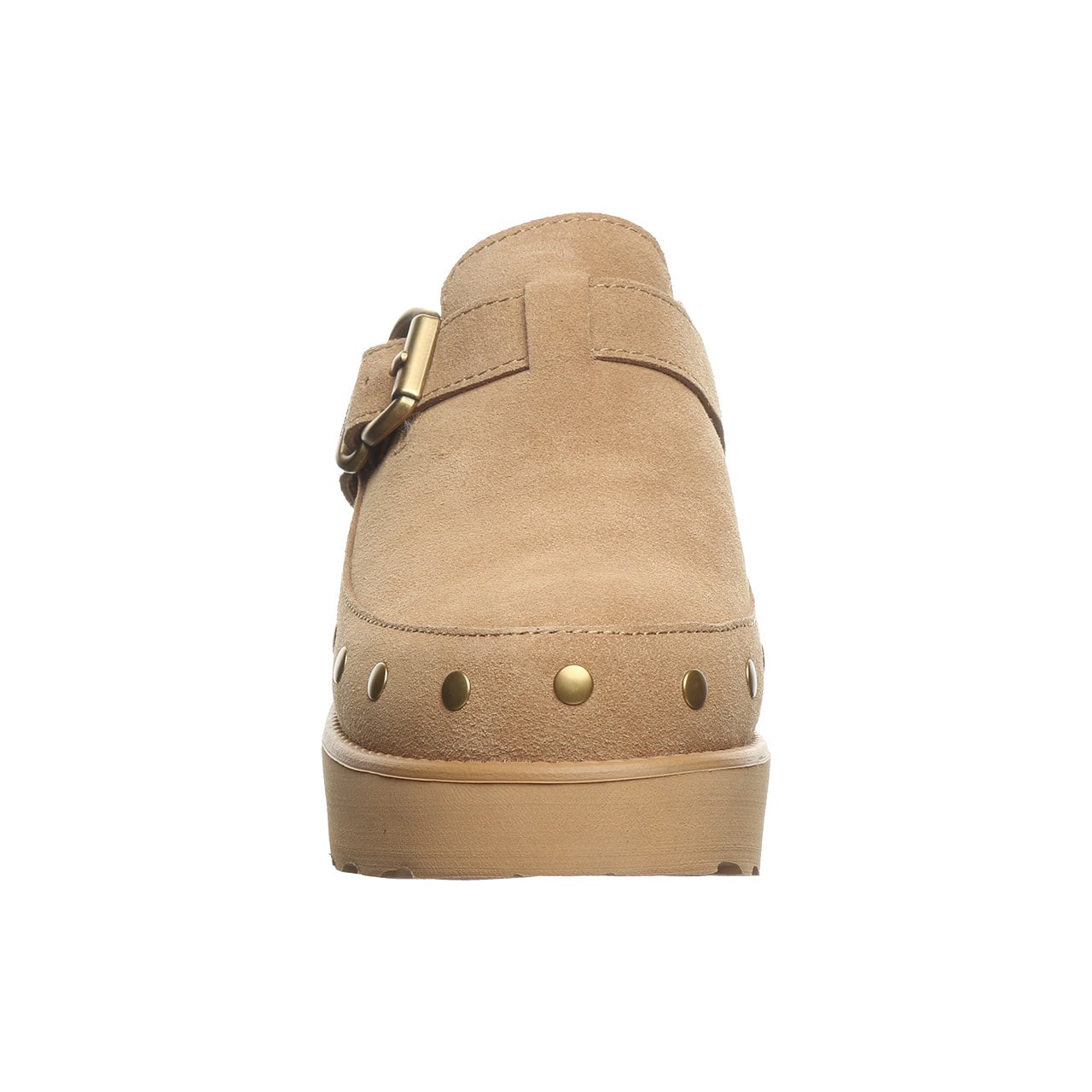Bearpaw Falyn Women's Slip-On Clogs - Iced Coffee - front view