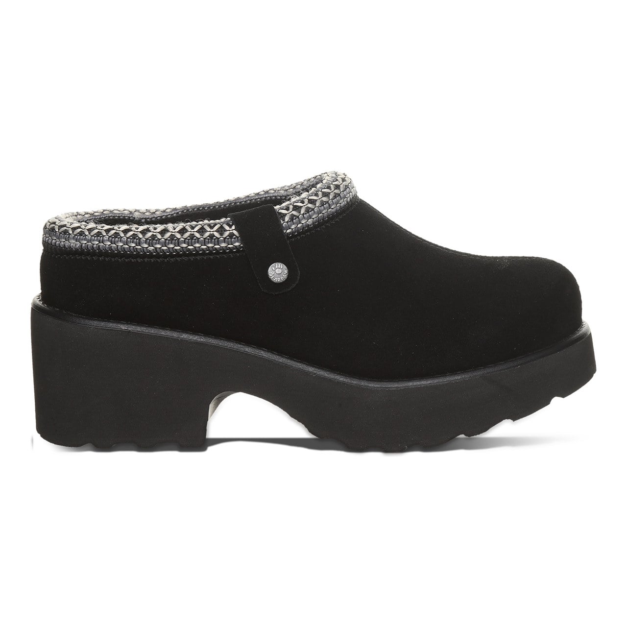 Bearpaw Haven Women's Easy On/Off Shoes - Black - side view 2