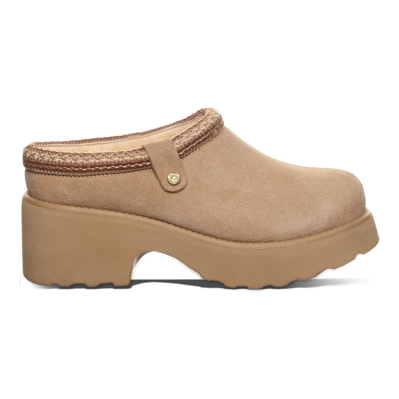Bearpaw Haven Women's Easy On/Off Shoes - Toffee - side view 2