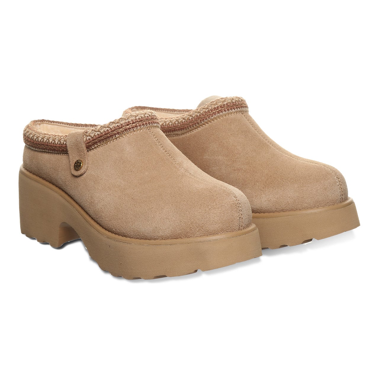 Bearpaw Haven Women's Easy On/Off Shoes - Toffee - pair view