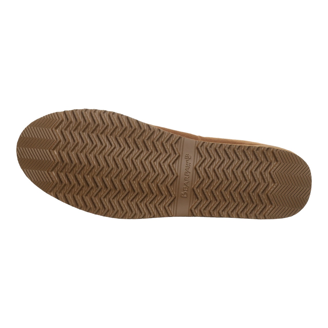 Bearpaw Jazlyn Women's Winter Ballet Flats - Hickory - bottom view