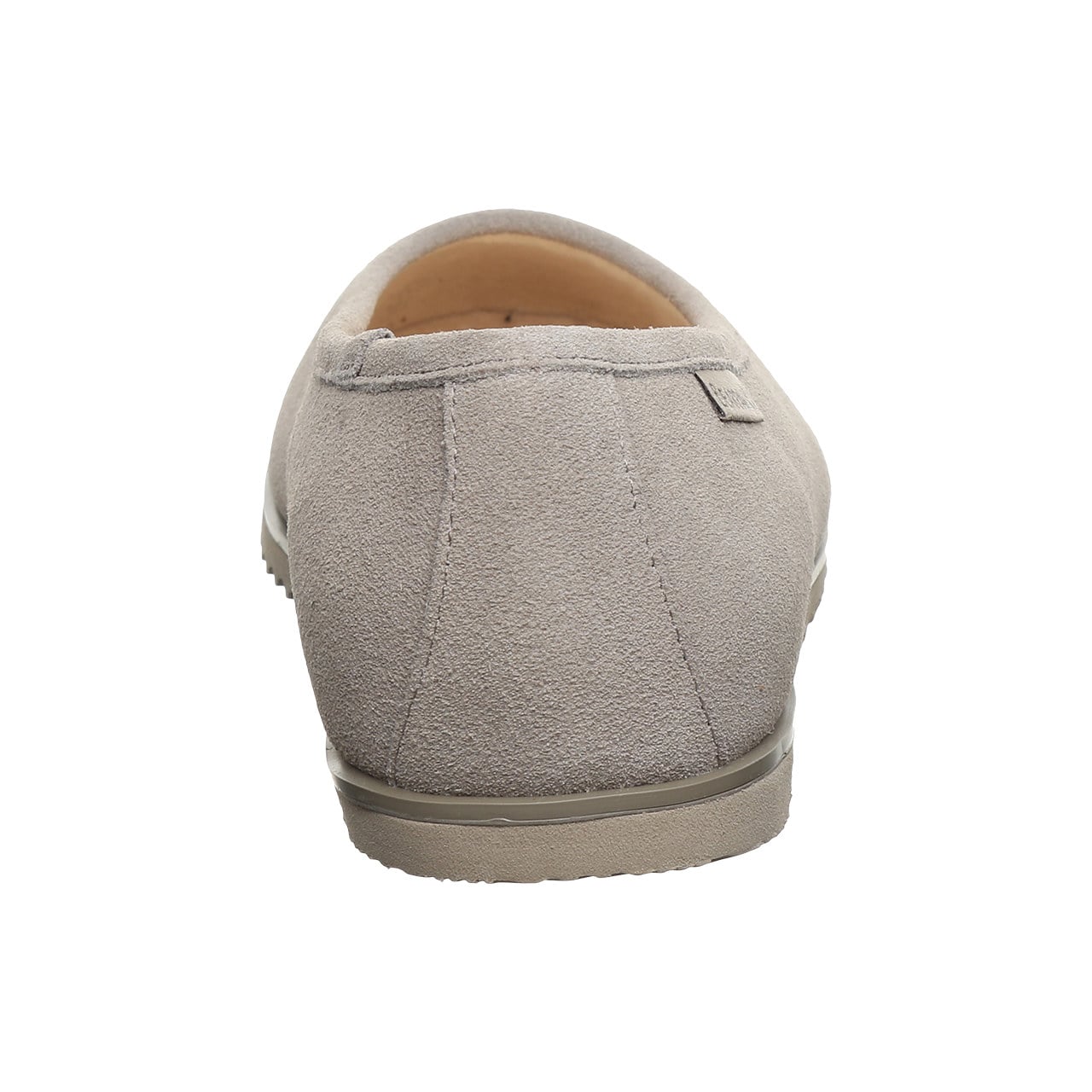 Bearpaw Jazlyn Women's Winter Ballet Flats - Mushroom - back view