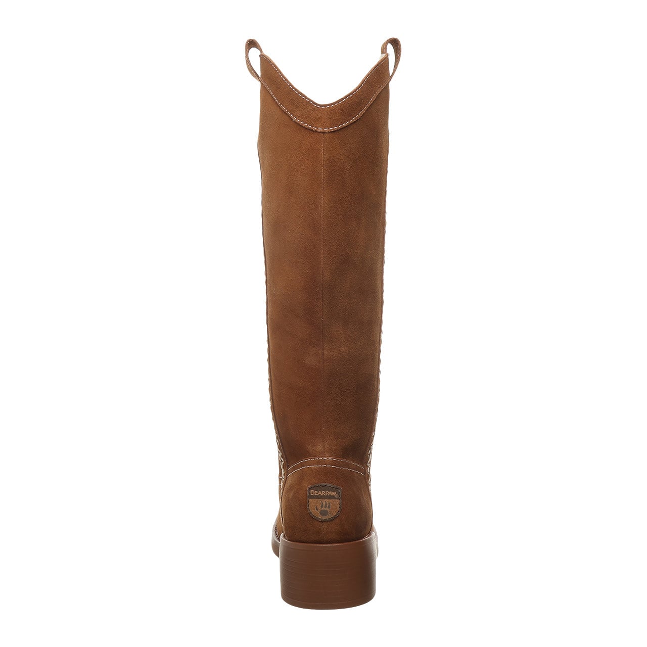Bearpaw Jessie Women's Western Pull-On Boots - Cinnamon - back view