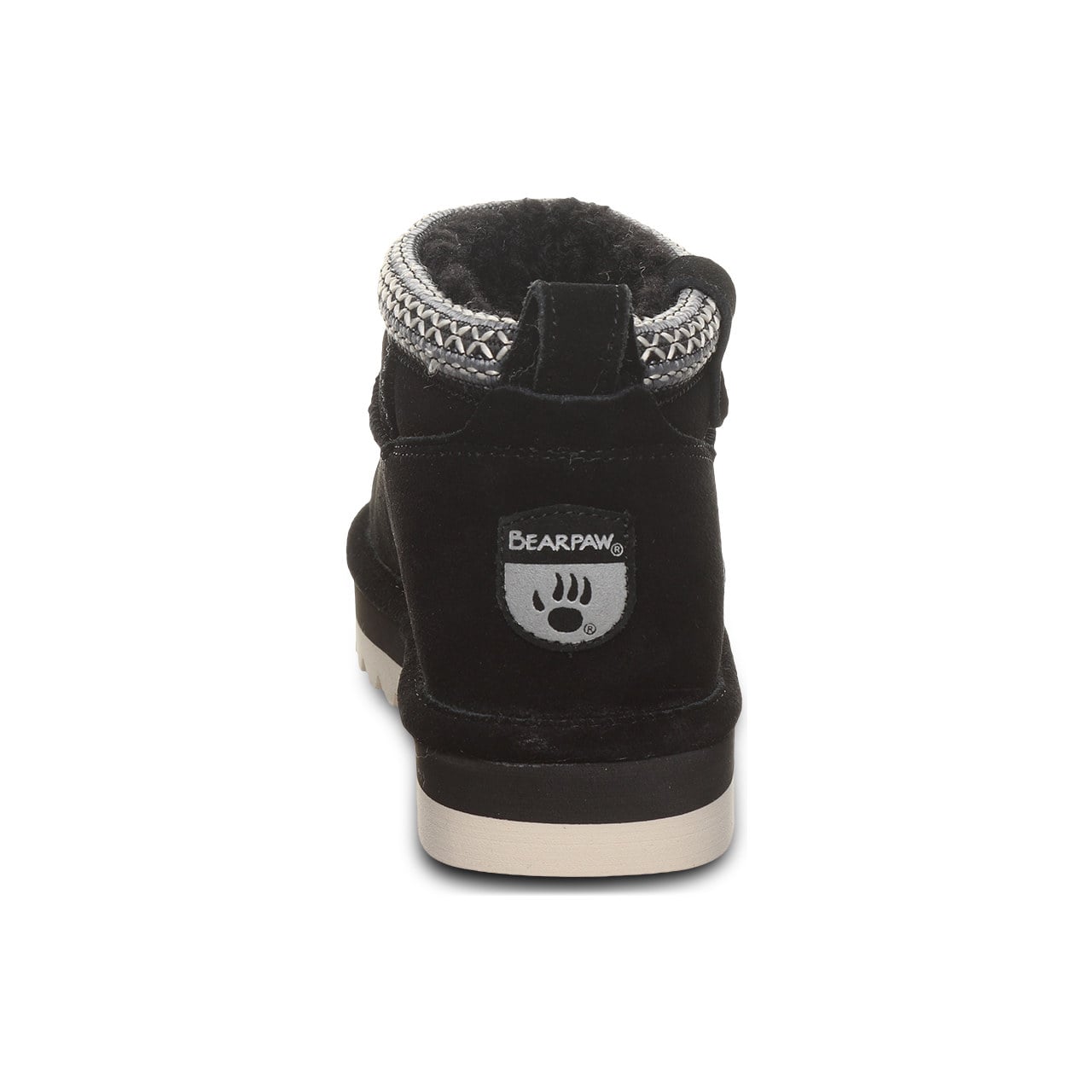 Bearpaw Langly Women's Pull-On Boots - Black - back view