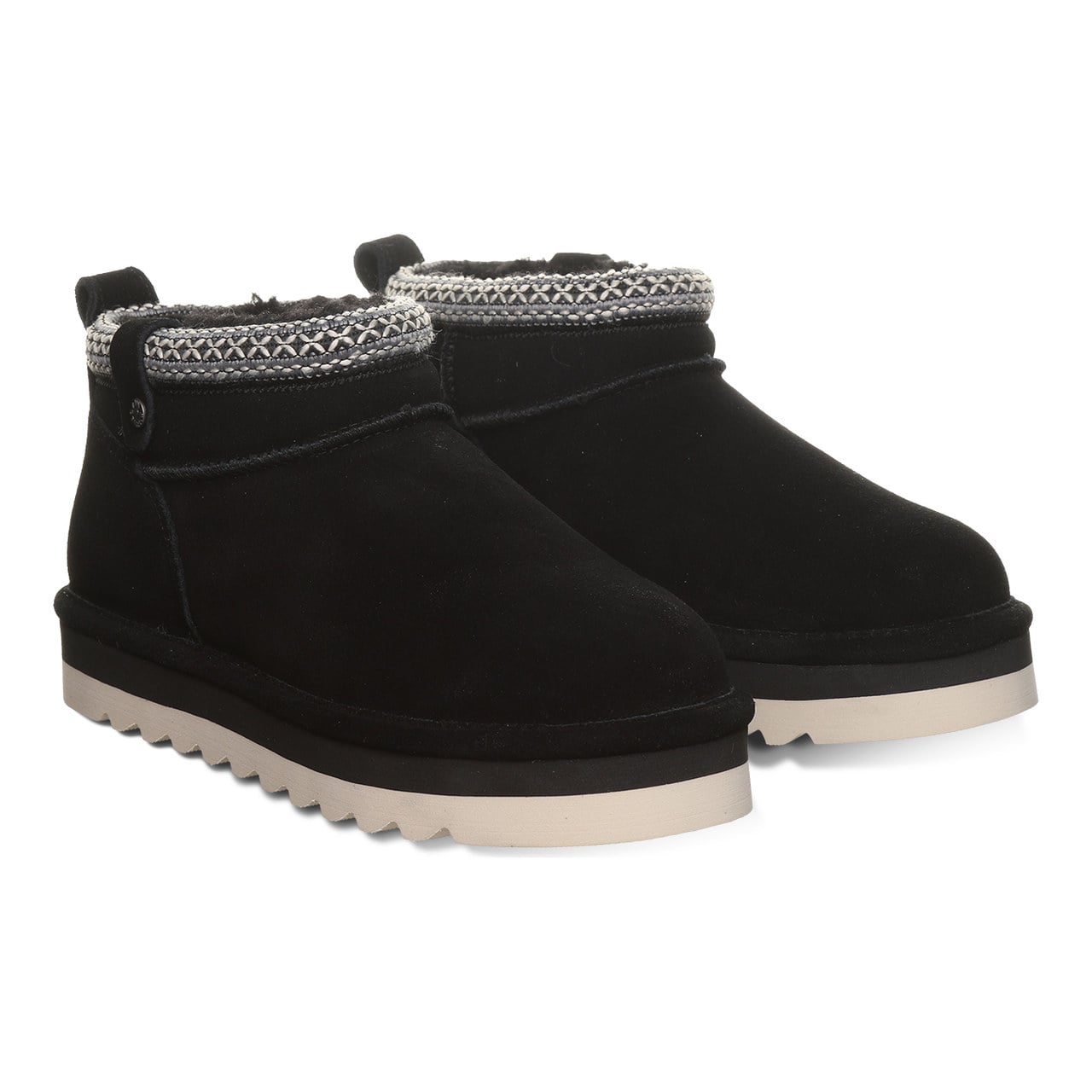 Bearpaw Langly Women's Pull-On Boots - Black - pair view