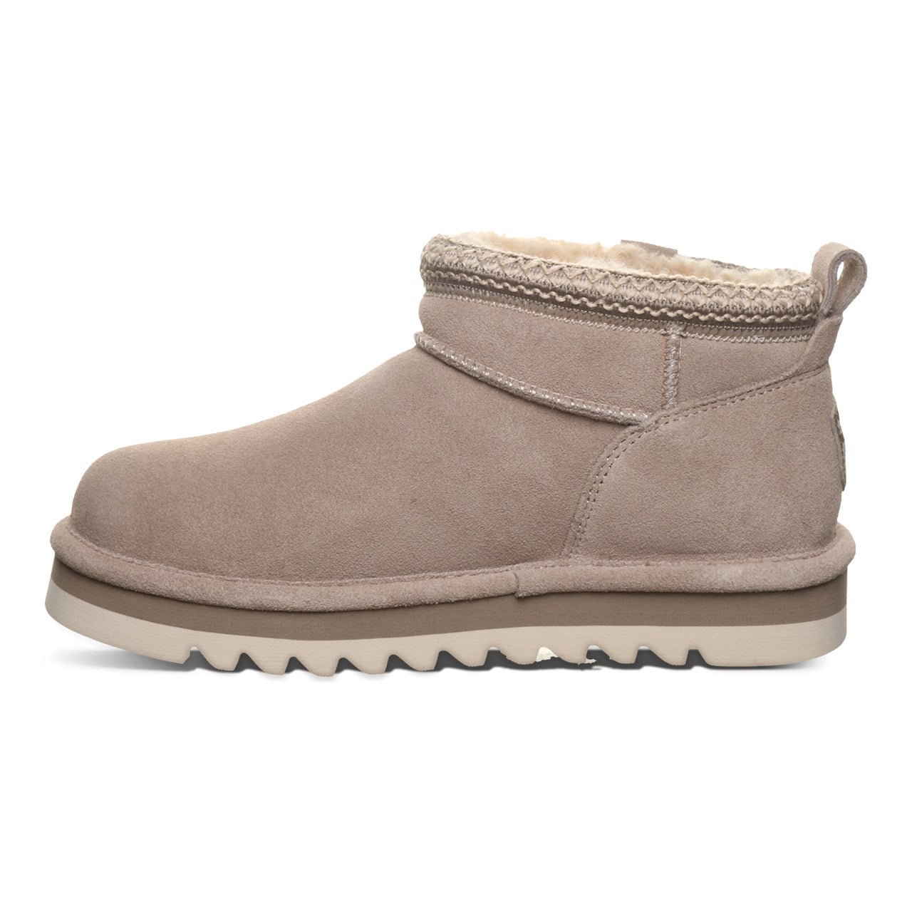 Bearpaw Langly Women's Pull-On Boots - Stone - side view