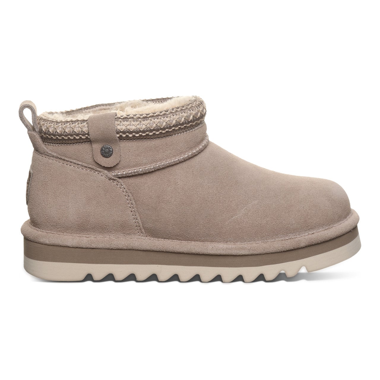 Bearpaw Langly Women's Pull-On Boots - Stone - side view 2