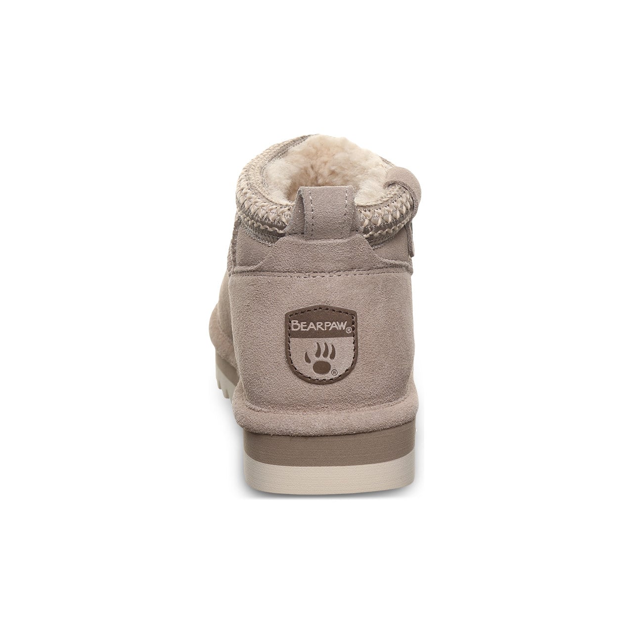Bearpaw Langly Women's Pull-On Boots - Stone - back view