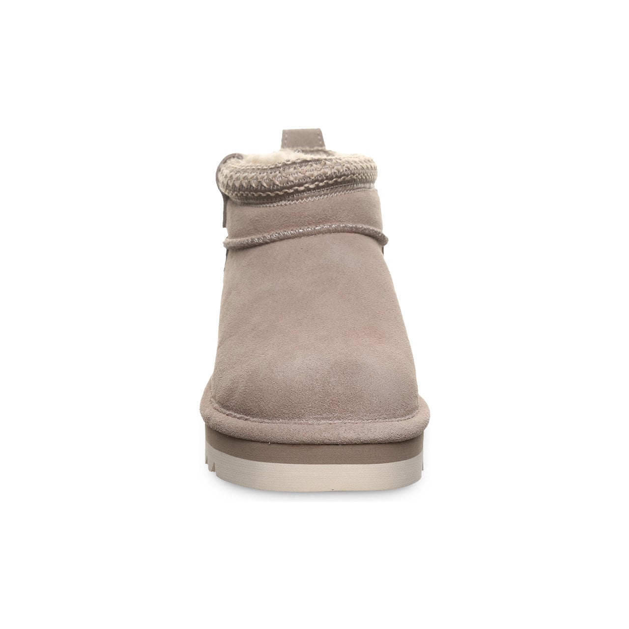 Bearpaw Langly Women's Pull-On Boots - Stone - front view