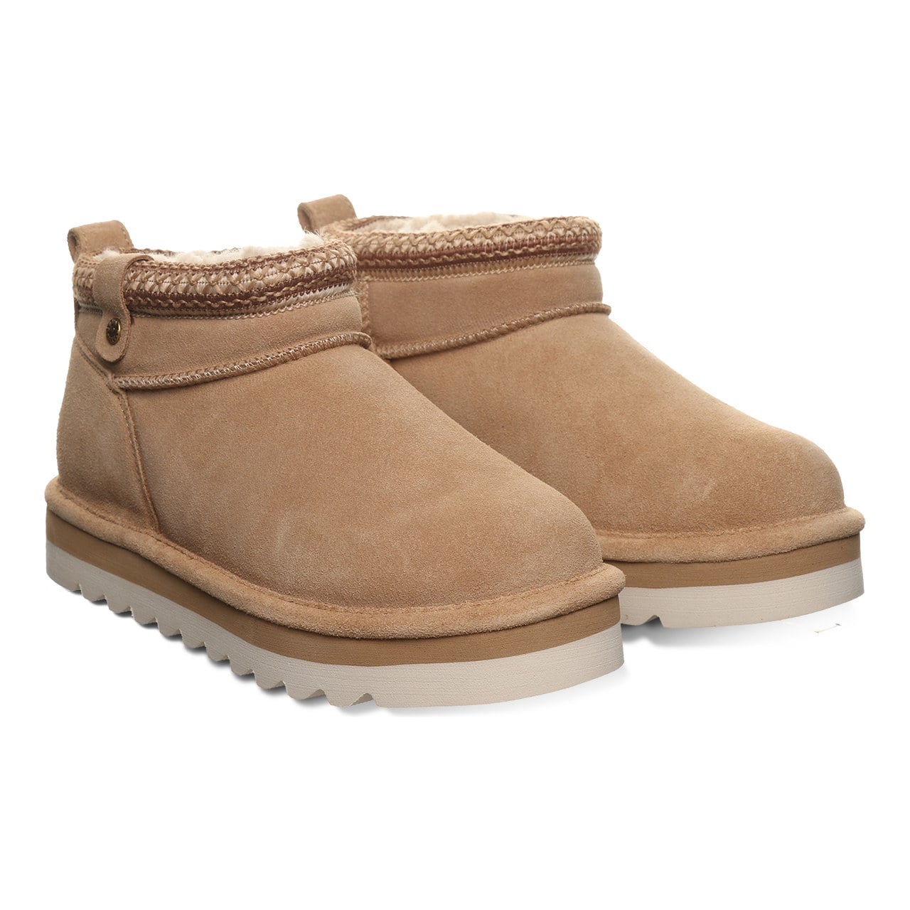 Bearpaw Langly Women's Pull-On Boots - Toffee - pair view