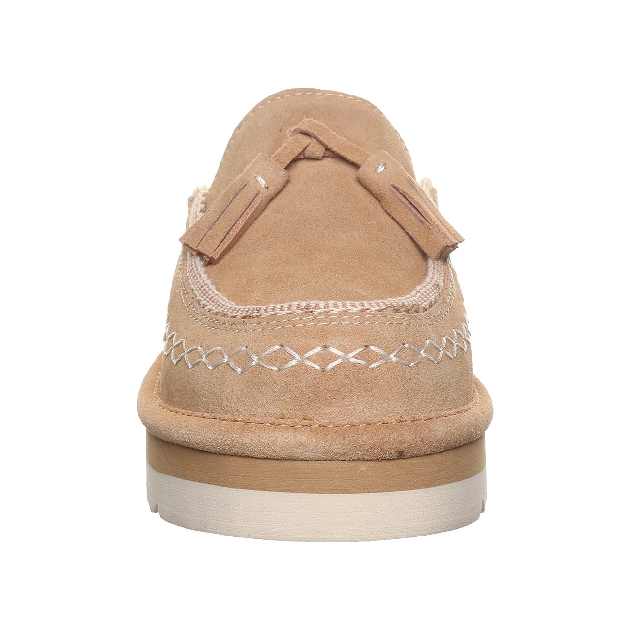 Bearpaw Leona Women's Cozy Slip-On Slippers - Toffee - front view