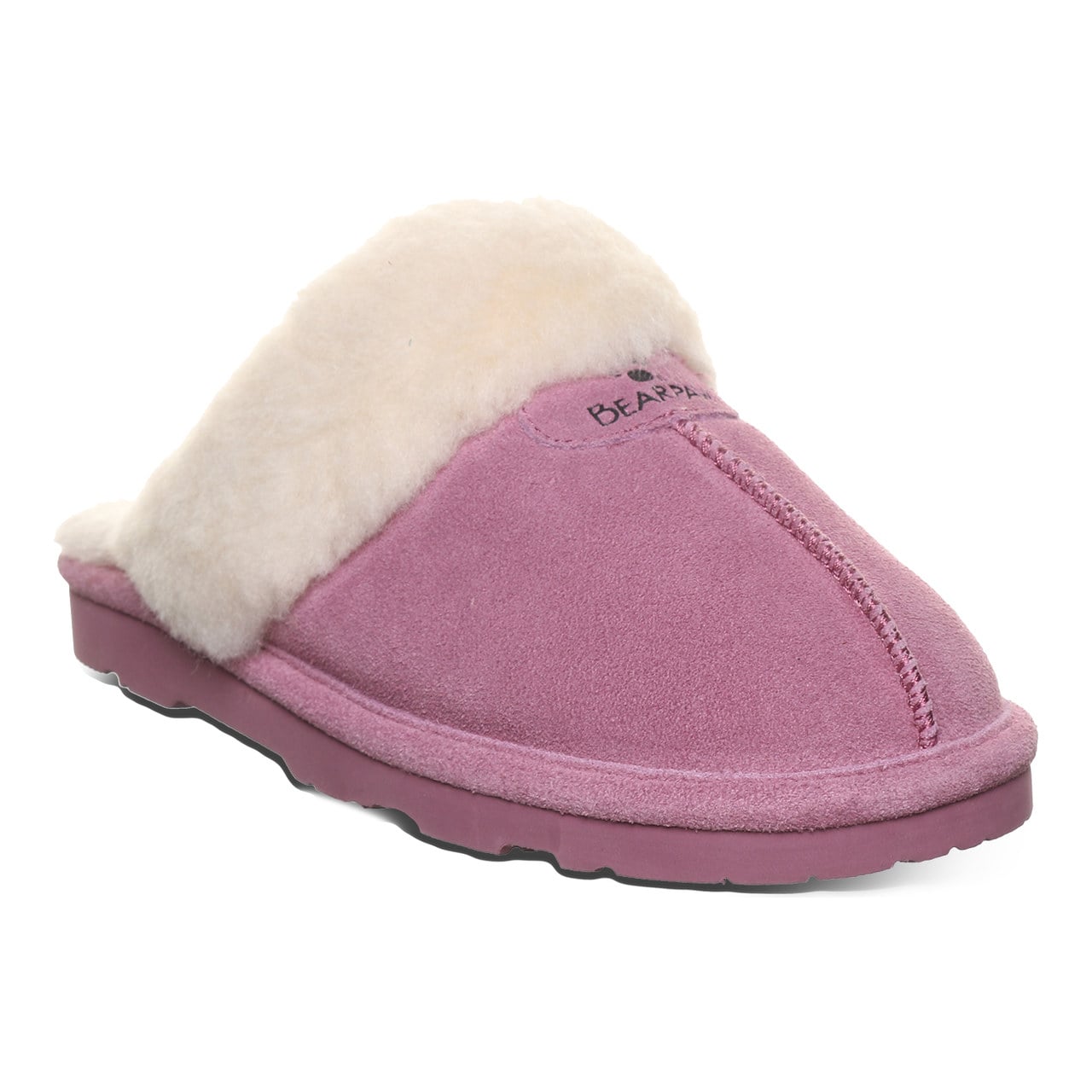 Bearpaw Loki Ii Women's Indoor/outdoor Slippers - Rose Mauve - angle main