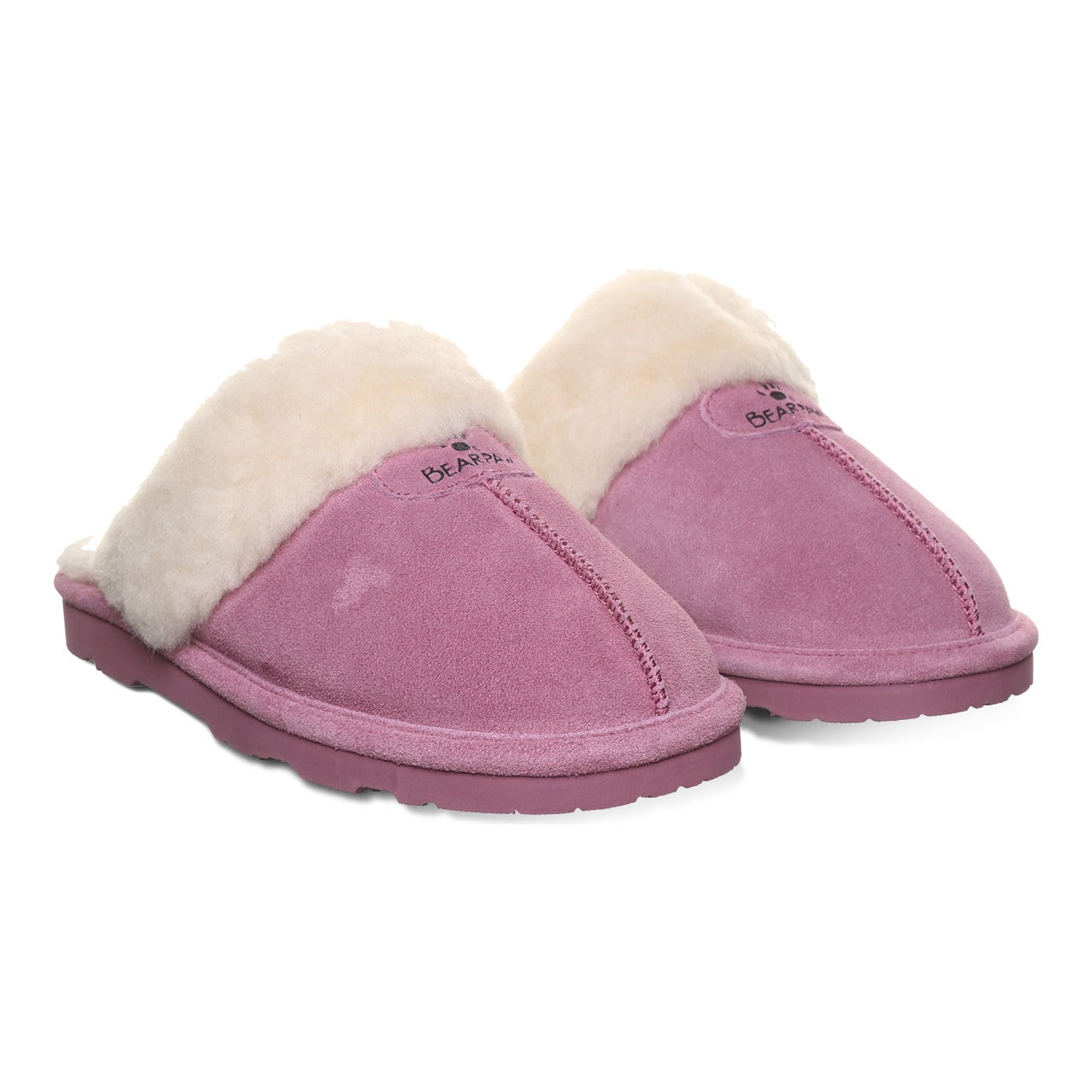 Bearpaw Loki Ii Women's Indoor/outdoor Slippers - Rose Mauve - pair view
