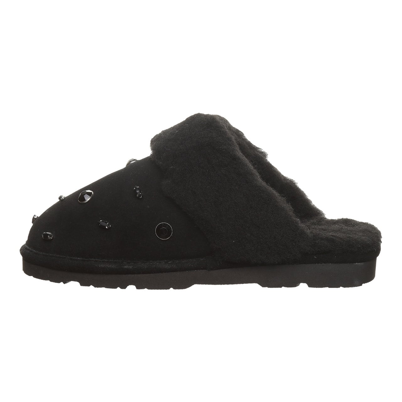 Bearpaw Loki Nova Women's Sparkle Slippers - Black - side view