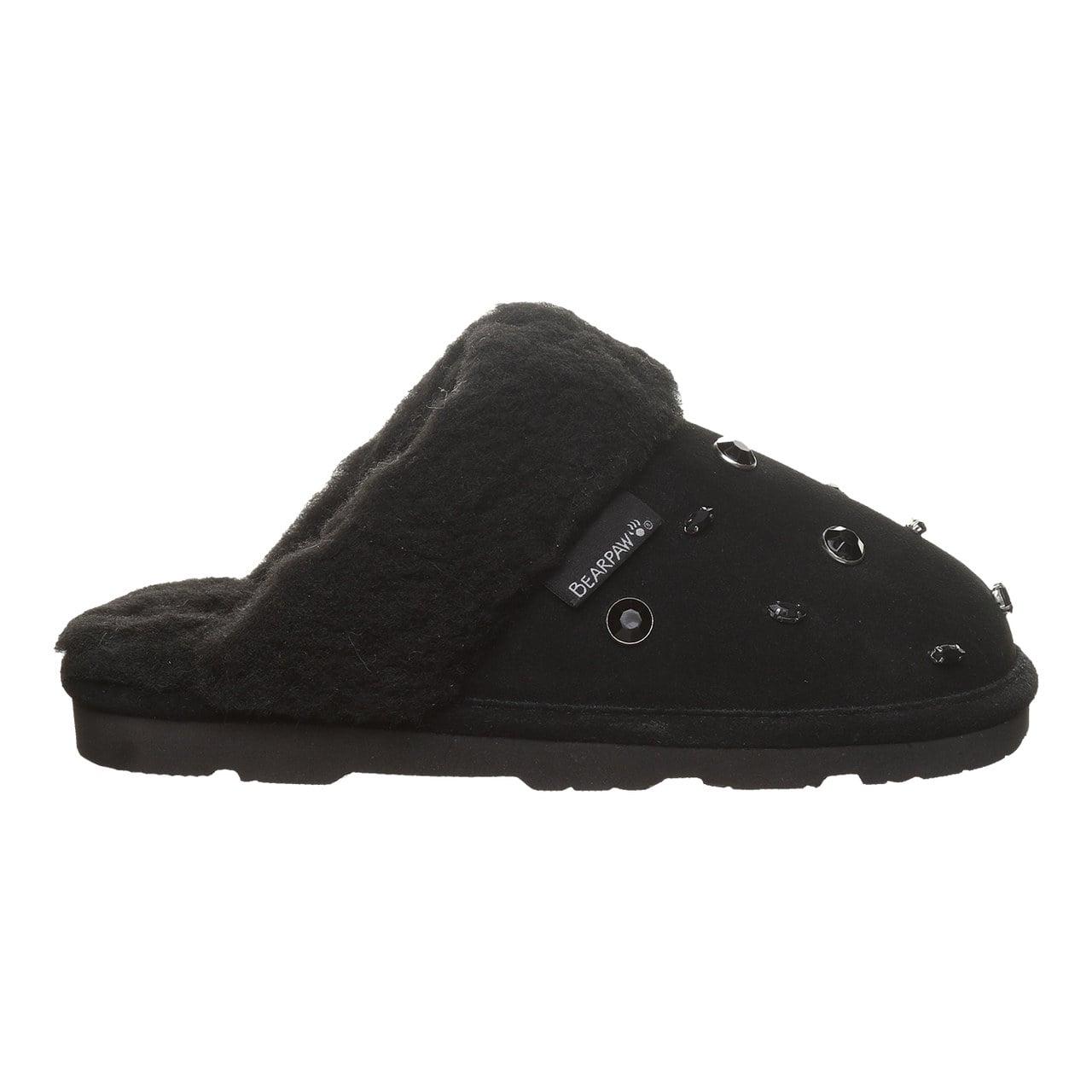 Bearpaw Loki Nova Women's Sparkle Slippers - Black - side view 2