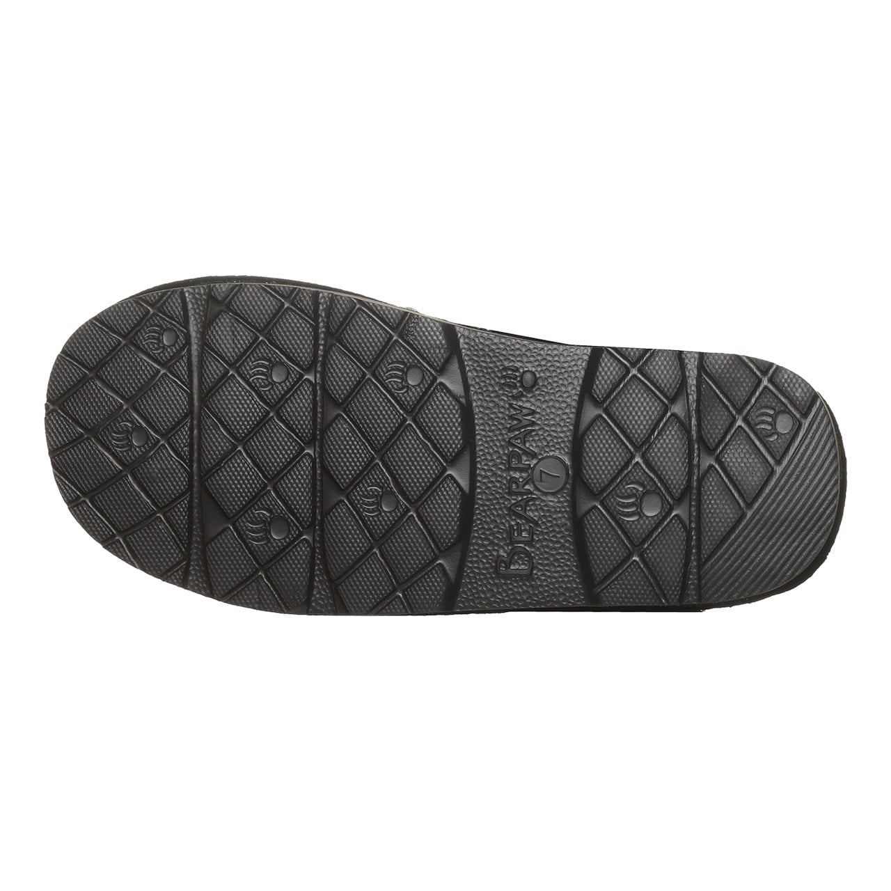 Bearpaw Loki Nova Women's Sparkle Slippers - Black - bottom view